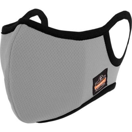 ERGODYNE Ergodyne 8802F(x) L/XL Gray Contoured Face Mask with Filter 48826